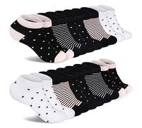 FALARY Calcetines Tobilleros Mujer 39-42 Calcetines Tobilleros Deporte Mujer de Algodón 10 Pares