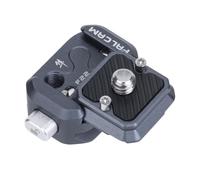 FALCAM F22 Kit de Placa de Liberación Rápida V2, Accesorio de Liberación Rápida de Aleación de Aluminio con Base Roscada de 1/4'', Adecuado para Cámaras, Trípodes, Monopié, Estabilizadores, Sliders