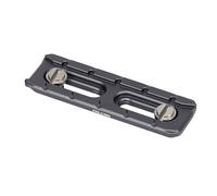 FALCAM F22 Placa de Liberación Rápida de Cinco Posiciones con Orificio Roscado de 1/4 Aleación de Aluminio de Alta Resistencia Antideflexión para Fotógrafos