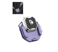 FALCAM F38 Clip de Liberación Rápida para Correa de Mochila con Kit de Placa 3142 V2, Placa Adaptadora para Trípode de Cámara - Morado