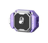 Falcam F38 Kit de Placa de Liberación Rápida Multiagujero, Sistema QR de Aluminio de 38mm con Adaptador de Tornillo de 1/4" a 3/8", Compatible con Trípodes Sony Canon, Monopiés, F38B3404P