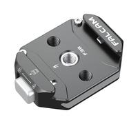 FALCAM F38 Placa de Liberación Rápida para Cámara V2, Accesorio de Montaje Rápido de Aleación de Aluminio, Base Roscada de 1/4'' & 3/8'', para Cámaras, Trípodes, Estabilizadores, Raíles Deslizantes