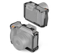 FALCAM Jaula para Cámara de Aleación de Aluminio Compatible con Hasselblad X2D X2D II, Jaula Protectora de Aluminio 6061 con Placa L Arca Modular, Ranura Compatible con AirTag, Diseño Lay-Flat, Montaj