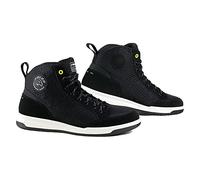 Falco Airforce Zapatos de motocicleta (Black,41)