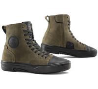 Falco Lennox 3 Zapatos de moto perforados, oliva, Talla 45