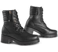 Falco Misty 2 Botas impermeables para moto de mujer, negro, tamaño 37