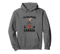 Falcon Alrededor & Descubriendo - Funny Canada Beaver Canadian Sudadera con Capucha