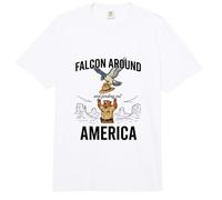 Falcon Around and Finding out - Divertido Oso alguacil de EE. UU. Comfort Colors Adult Heavyweight T-Shirt