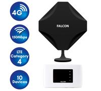 Falcon diy 4g lte antena de ventana de internet portátil incl. móvil 150 mbit wlan router