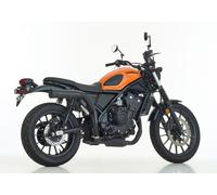 FALCON Double Groove deslizamiento en escape recubierto de escape acero inoxidable negro mate, negro