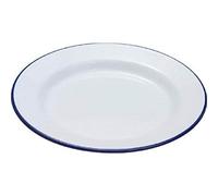 Falcon Enamelware 10.5 Enamel Dinner Plate White by Falcon Enamelware