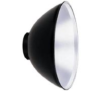 Falcon Eyes 290586 Parábola reflectora Accesorio para Flash de Estudio fotográfico - Accesorios para Flash de Estudios fotográficos (Parábola reflectora, 40 cm, Negro, Plata, Falcon Eyes LHD-B455)