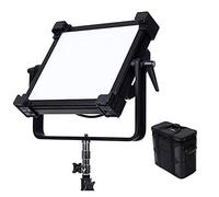 Falcon Eyes equipo fotográfico profesional DESAL DS-811 RGB 200W Temperatura de color 2800K-10000K Luz LED suave Soporte DMX-512, HSI, Control remoto Bluetooth, con 8 modos de escena