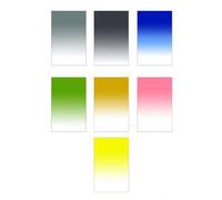 Falcon Eyes Fondo Papel 80x100 cm con degradado de colores 7 uds.