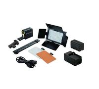 Falcon Eyes Juego de lÃ¡mparas LED regulables DV-160V-K2 incl. baterÃa recargable