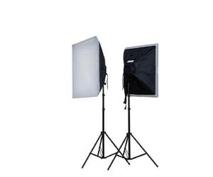 Falcon Eyes Juego de luces permanente LH-ESB5050K2 2x40W