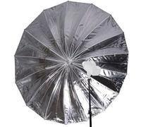 Falcon Eyes Jumbo Paraguas Reflex UR-T86S plata/blanco 216 cm