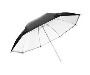 Falcon Eyes Jumbo Paraguas Reflex URN-T86TSB1 Difusor Blanco + Cubierta Plata/Negro 216 cm