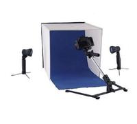 Falcon Eyes Plegable Caja de grabaciÃ³n PBK-40AB-2LS 40x40 cm + 2 lÃ¡mparas de 50 W