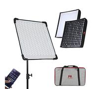 Falcon Eyes RX-24TDX II 150W Fotografía Impermeable LED Flex Luz Bi-Color 3000K-5600K con RX-24SBHC II con RX-24TDX OB II para Cámara de Video (RX-24TDX II +SBHC II+OB II)