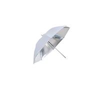 Falcon Eyes UR-32S - Paraguas (80 cm), Color Plateado y Blanco