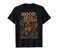 Falcon Hood Jess & Feathers Caza de cetrería Camiseta
