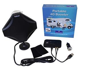 Falcon LTE 4G WiFi Antenne, Access Point DIY Kit, 4G, Plug and Play, LTE/GSM/3G/2G, RV, Caravana, Camión, Camper Van, Telekom LTE, Vodafone, Telefónica y O2