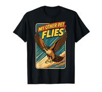 Falcon Mi Otra Mascota Vuela Cetrería Aventura Camiseta
