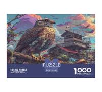 Falcón peregrino Puzzle De 1000 Piezas - Adultos, Regalo, Juego Familiar, Vida Silvestre Rompecabezas, Decoración del Hogar 70x50cm/1000pcs