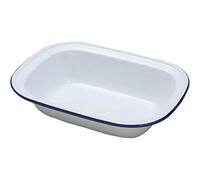 Falcon Plato Rectangular para Tartas de 22 cm, Color blanco-44022, Silicona, Azul, Blanco