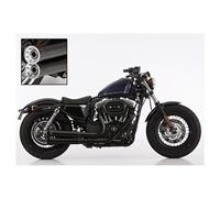 Falcon Sistema de escape Falcon Double Groove Tubo de escape completo