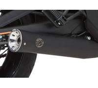 Falcon Sistema de escape Falcon Double Groove VULCAN S 16- C. CAT,NEGR.
