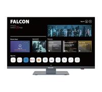 Falcon WebOS Smart TV de 24 pulgadas Wifi Camping - 12 V/24 V, reproductor de DVD integrado, Bluetooth 5.0, USB, streaming, Freeview, Netflix, Prime Video, televisión perfecta para autocaravana
