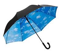 Falcone® - Paraguas de golf, autom, doble cubierta, negro, L, paraguas, negro, L, Paraguas bastones