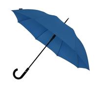 Falcone Paraguas Plegable Grande - Apertura Automática - Resistente al Viento y las Tormentas - Estructura Reforzada - Compacto y Duradero - Para Hombres y Mujeres - Azul Real - 102 cm