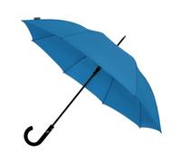 Falcone Paraguas Plegable Grande - Apertura Automática - Resistente al Viento y las Tormentas - Estructura Reforzada - Compacto y Duradero - Para Hombres y Mujeres - Azul Claro - 102 cm