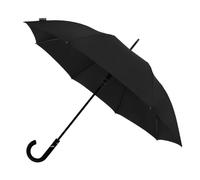 Falcone Paraguas Plegable Grande - Apertura Automática - Resistente al Viento y las Tormentas - Estructura Reforzada - Compacto y Duradero - Para Hombres y Mujeres - Negro - 102 cm