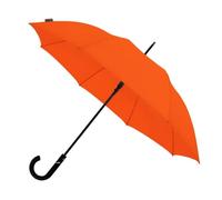 Falcone Paraguas Plegable Grande - Apertura Automática - Resistente al Viento y las Tormentas - Estructura Reforzada - Compacto y Duradero - Para Hombres y Mujeres - Naranja - 102 cm