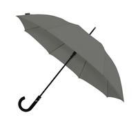Falcone Paraguas Plegable Grande - Apertura Automática - Resistente al Viento y las Tormentas - Estructura Reforzada - Compacto y Duradero - Para Hombres y Mujeres - Gris - 102 cm