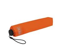Falconetti Paraguas Plegable Antiviento - Apertura Manual - 6 Varillas de Fibra de Vidrio - Para Mujer y Hombres - Revestimiento UPF50+ Canopy - Dosel de Diametro 91 cm - Naranja