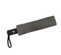 Falconetti Paraguas Plegable Antiviento - Apertura y Cierre Automático - 8 Varillas de Fibra de Vidrio - Para Mujer y Hombres - Poliéster Resistente - Paraguas Grande 100 cm Diámetro - Gris
