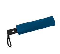 Falconetti Paraguas Plegable Antiviento - Apertura y Cierre Automático - 8 Varillas de Fibra de Vidrio - Para Mujer y Hombres - Poliéster Resistente - Paraguas Grande 100 cm Diámetro - Azul royal