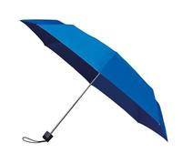 Falconetti Paraguas Plegable - Mini Paraguas - Apertura Manual - 8 Varillas de Fibra de Vidrio - Para Mujer y Hombres - Toldo de Poliéster Resistente - Dosel de 90 cm Diámetro - Azul Real