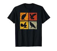 Falconry Buitre Águila Silueta Falconry Camiseta