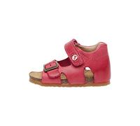 Falcotto BEA-Sandalia de piel con hebilla y doble cierre adherente Fucsia 21
