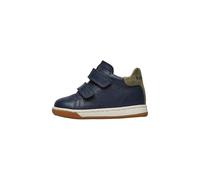 Falcotto Zapatillas Deportivas de Piel y Ante con Cierre adherente, Azul Marino 19