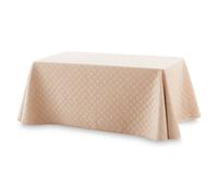 Falda Camilla VELVET acolchada, Enaguilla de Invierno Rectangular disponible en varias medidas y colores. Faldilla para mesa que mantiene el calor, de tejido aterciopelado y tacto extra suave, de Beig