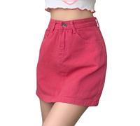 Falda con Camisa Short Roja Efecto Escocesa Grandes Y Minifaldas Cintura Polipiel Canastera Maxi Mañana Evasé Deportivas Nochevieja Canasteras Entalladas Modernas Incorporada