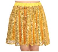 Falda con purpurina para mujer, minifalda con plisado, disfraz de carnaval, mini elegante, festivo, falda plisada, cintura corta, falda elástica, falda corta, falda de baile, cintura alta, faldas