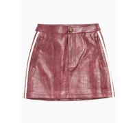 Falda corta adidas Originals Pleather para mujer Burdeos 42